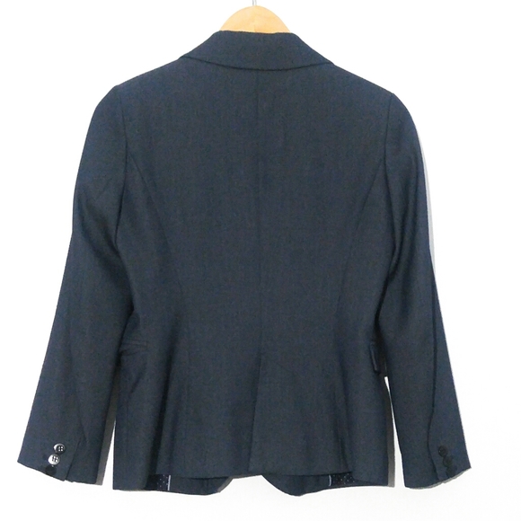 😍 Zara Blazer Navy/Dark Grey - Picture 3 of 6